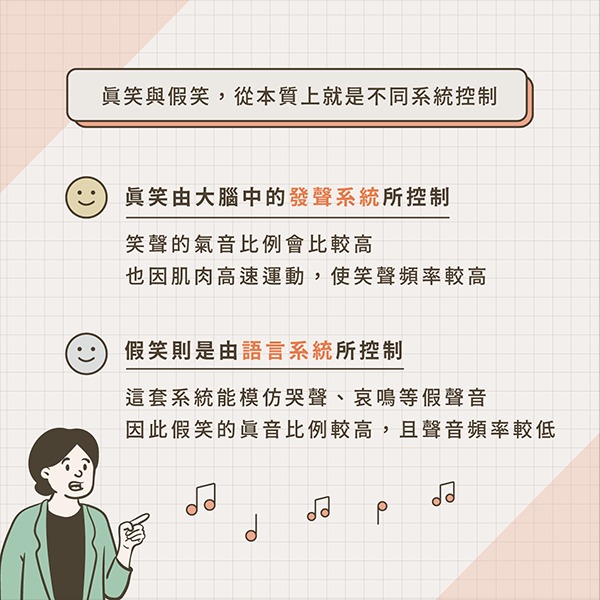 真笑與假笑不同之處